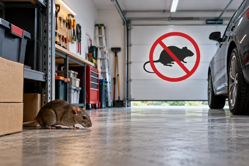 Repelente de ratas para garaje